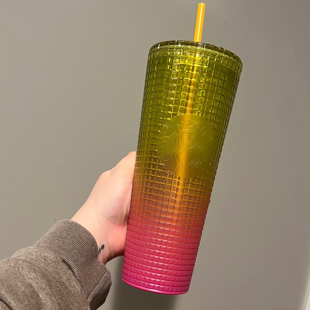 Starbucks Ombré Grid Tumbler